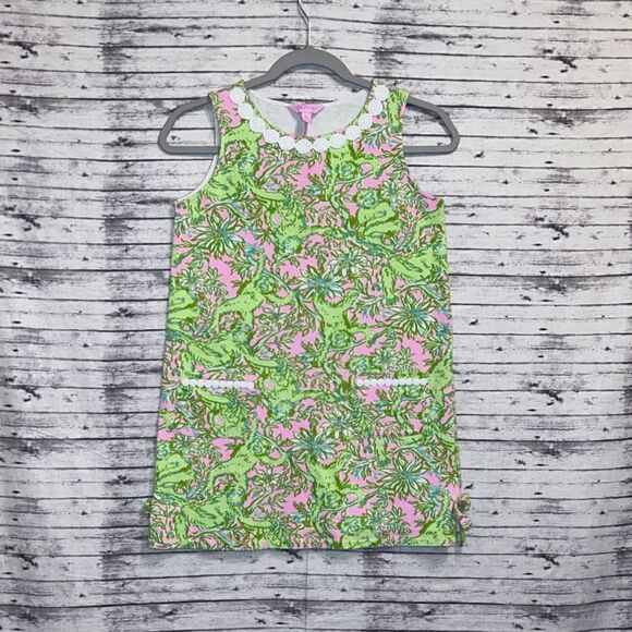 Lilly Pulitzer Little Lilly Classic Shift Dress Pop Up Chimply Chic - Picture 1 of 10